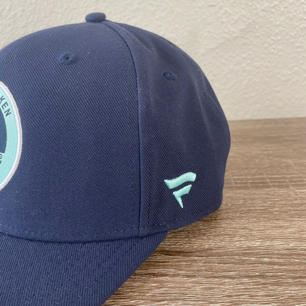 Fanatics NHL Seattle Kraken 2021 Training Hat Navy Blue Authentic Pro Snapback - Picture 7 of 9
